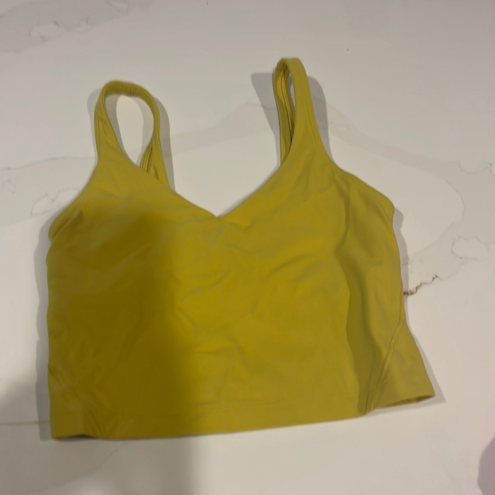 Lululemon Yellow align tank